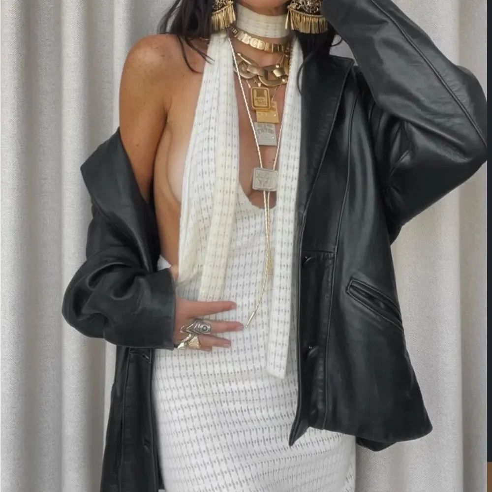 Women's Genuine Leather Black Jacket